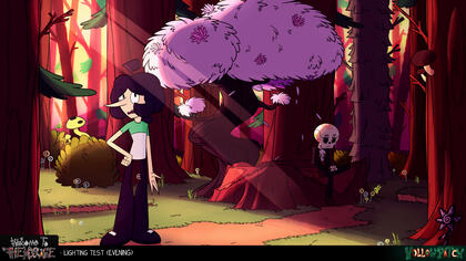 Mirage Redwoods Evening