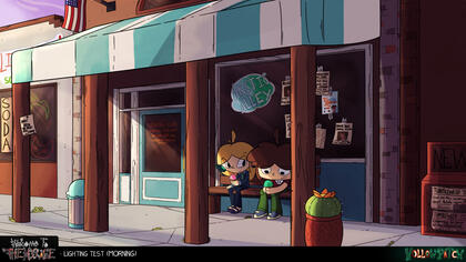 Arctic Alley Morning